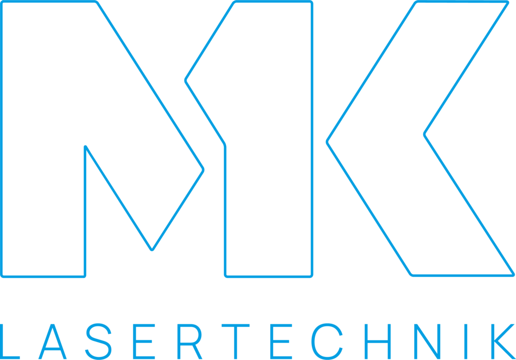 MK Logo in Blau